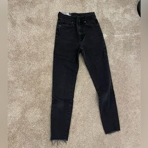 Black Marine Layer High Skinny Jeans